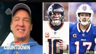 NFL Countdown | Payton Manning claims Broncos will beat Bills in Wild Card game