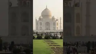 Early morning walk around The Taj Mahal
