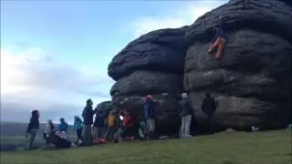 Saddle Tor January 2014