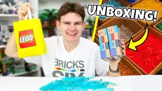 Unboxing LEGO Pick a Brick Boxes from Chicago LEGO Store