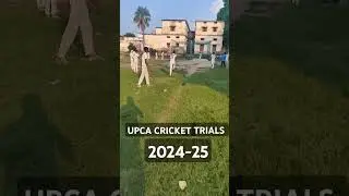 UPCA CRICKET TRIALS 2024-25 #upca #cricket #crickettrials #bcci #viralshorts