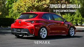 REMARK Ti-Spec Catback Exhaust - Toyota GR Corolla 2023+
