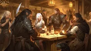 Tavern Music/Relaxing Medieval Music - Tavern Ambience,  Adventurous Folk Music 🍂