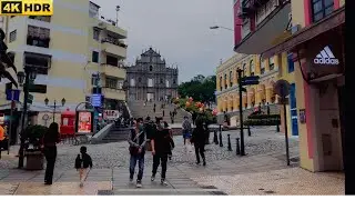 China, Macau Daily &rdquo;EAST LAS VEGAS&rdquo; Street Walk 4K