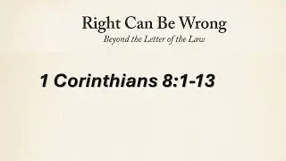 Is Right Ever Wrong?