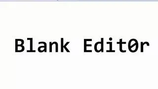 Blank Editor - Project Euler Problem 1 