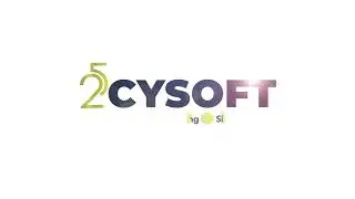 Cysoft 25 Years Anniversary Logo