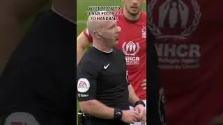 When Manutd turns football to handball, yet no penalty. #manutd #maguire #cristianoronaldo #football