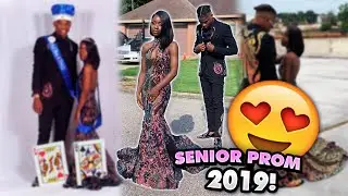 PROM GRWM🌹| WE WON PROM KING & QUEEN👑