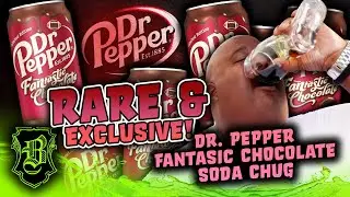 THIS SODAS RARE & EXCLUSIVE!! | Dr Pepper Fantastic Chocolate Soda out the Badlands Boot