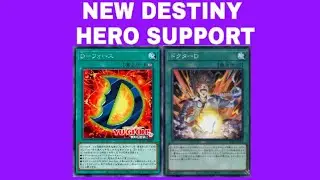 YUGIOHVIDEO#100 The New Destiny HERO Support Discussion Video