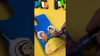 Апгрейд чехла. Posca маркеры (#shorts )