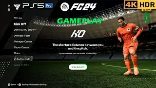 EA Sports FC 24 Review ⚽ PS5 Pro 4K HDR | Ultra Realistic Gameplay #fc24 #ps5 #4k #football #viral