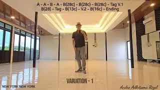 WALKTHROUGH - NEW YORK NEW YORK Linedance - Chor: Andre Adhitama Rizal (INA) - Juni 2024