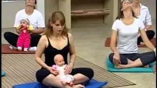 Baby yoga no programa Mulheres da Gazeta