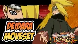 Naruto Ultimate Ninja Impact  [PSP] - Deidara Moveset