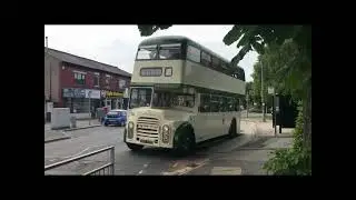 BLACKPOOL BUS100- RIDING ON 501 010721