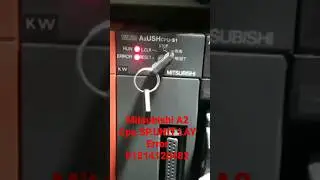 #Mitsubishi Plc #Error SP.UNIT LAY.ERR #automation  01814120482
