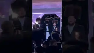 R Avrum Mordechai Schwartz at my daughter's Chuppa