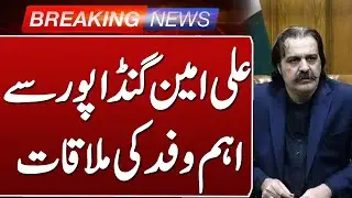 Important delegation meets with Ali Amin Gandapur | Such News
