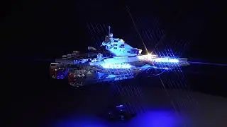 BrickBling Light Kit for LEGO Marvel The Avengers Helicarrier 76295