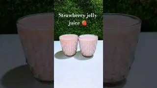 special strawberry jelly juice homemade #drink helpful #drink