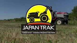 TESTUJEMY MASZYNY YANMAR EF120 + KOSIARKA PIELĘGNACYJNA FM150