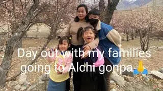 Day out with family, #leh#ladakh#shamvalley#Alchivillagd#Alchimonastery