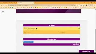 Club Management System in PHP