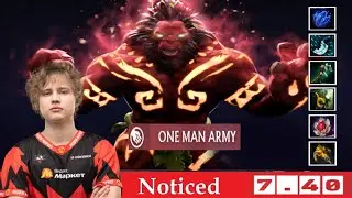 [DOTA 2] Noticed AXE [TEAM YANDEX vs TUNDRA] [DREAMLEAGUE 27] [7.40] [2]