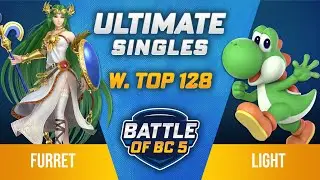 Furret (Palutena) vs Light (Yoshi) - Ultimate Singles Winners Top 128 - Battle of BC 5