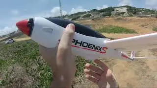 Planador Phoenix - 1o voo filmado (e 2o realizado!)