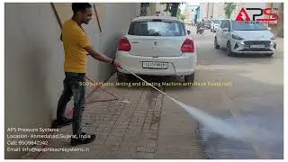 PX 2150IR 500 Bar Hydro Jetting and Blasting Machine | Hawk Pump | Best Quality | ForCleaningsurface