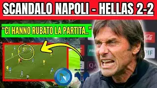 😱SCANDALO NAPOLI HELLAS VERONA: LE DURE PAROLE DI CONTE:
