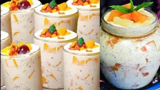 MANGO SAGO DESSERT RECIPE | REFRESHING SUMMER DRINK RECIPE | MANGO SAGO DRINK | TAPIOCA DRINK