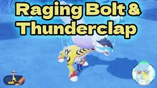 Raging Bolt Showcase + Thunderclap | Pokemon Scarlet & Violet