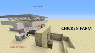 Minecraft Tutorial: Chicken Farm 1.19 | Fully Automatic