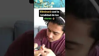 Controla los olores del humo con este filtro! #shorts