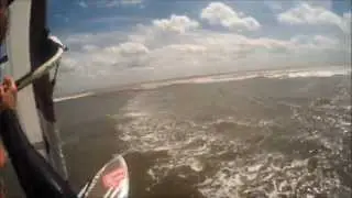 Windsurfing Ouddorp zandbank vuurtoren