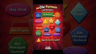 Most Learners FAIL These German Shapes 😳🇩🇪