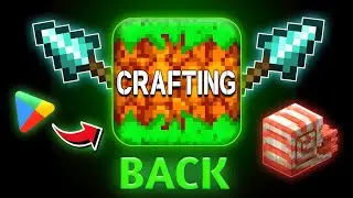 CRAFTING AND BUILDING IS BACK ON PLAYSTORE 🤩 | SPEAR UPDATE |