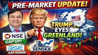 GAP UP/GAP DOWN PRE-MARKET UPDATE SENSEX NIFTY MIDCAP FINNIFTY BANKNIFTY EXPIRY  FII DATA FRI 09 JAN