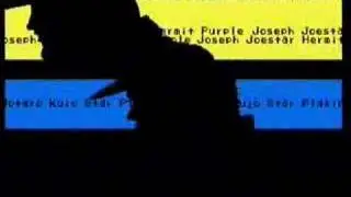 Jojo's Bizarre Adventure Opening