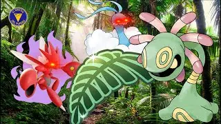 EL EQUIPO M&Aacute;S FUERTE DE LA COPA JUNGLA: Scizor oscuro + Cradily + Altaria | GO Battle League