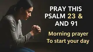 Start your Day with this powerful psalm 23 and 91 morning prayer #prayer #fyp #viral #viralvideo 