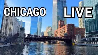 Chicago Presidents Day Walk On Monday (February 16, 2025) No Talk City Sounds &deg;F60