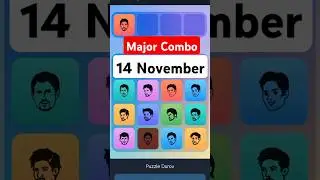 Major Combo Card 14 November | MAJOR Daily Durov Puzzle |  Major Combo | Durov Puzzle #major #durov