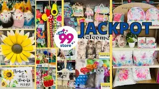 🌟 ALL NEW 🌟 99 CENTS ONLY STORE SHOP W/ ME AMAZING  BRAND NEW SUMMER FINDS- GUESS WHO I SAW
