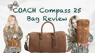 COACH COMPASS 25 Bag Review! 🤎✨ MOD SHOTS &bull; WHAT FITS &bull; PROS &bull; CONS