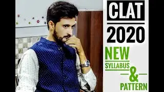 CLAT 2020 New Syllabus & Pattern Announcement|CLATians